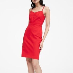 BANANA REPUBLIC Red Women's Dress